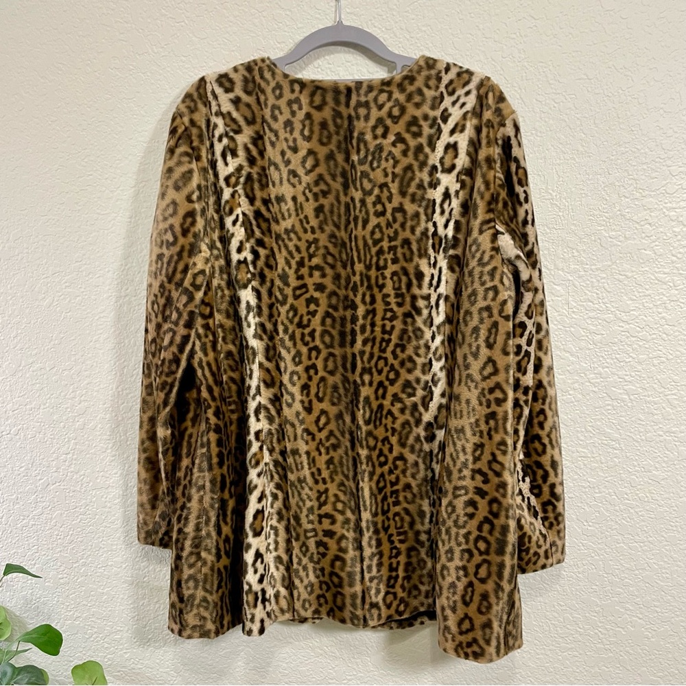 Chico's Leopard Print Jacket - Picture 3 of 11